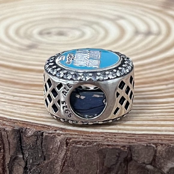 Pandora Minnie Run Disney Button Bead Charm (G120) S925 Silver Charm - Picture 3 of 3